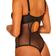 Cosabella Sardegna Curvy Bodysuit - Black