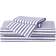 Truly Soft Pinstripe Bed Sheet Blue (243.84x213.36)