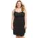 Motherhood Plus Size Essential Nursing Nightgown Black Dot