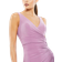 Mac Duggal Ruched Stretch Jersey V-Neck Gown - Lilac