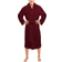 Superior Cotton Terry Adult Unisex Bathrobe - Burgundy