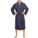 Superior Cotton Terry Adult Unisex Bathrobe - Navy