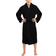 Superior Cotton Terry Adult Unisex Bathrobe - Black