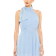 Mac Duggal High Neck Chiffon Gown - Powder Blue