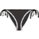 Calvin Klein Logo Tape Tie Side Bikini Bottom - Pvh Black