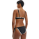 Calvin Klein Logo Tape Tie Side Bikini Bottom - Pvh Black