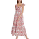 Betsey Johnson Strawberry-Print Voile Ruffled-Neck Maxi Dress - Snow White