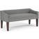 Simpli Home Parris Settee Bench 50x23.8"