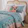 Barefoot Bungalow Audrey Quilts Blue (223.52x172.72cm)