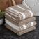T-fal Solid and Stripe Waffle Terry Kitchen Towel Beige (66.04x40.64cm)