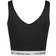 Calvin Klein Milano Jersey Cropped Top - CK Black