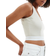 Calvin Klein Milano Jersey Cropped Top - Eggshell