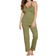 Cosabella Bella Curvy 3 Piece Set with Robe - Aloe