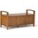 Simpli Home Warm Shaker Storage Bench 44x22"