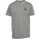 Nike Boy's Jordan Jumpman Air Embroidered Tee - Carbon Heather