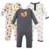 Hudson Baby Union Suits/Coveralls 3-pack - Forest (10152027)