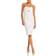 Black Halo Strapless Cutout Detail Sheath Dress - Pearl