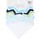 Hudson Bandana Bib 2-pack Blue Chevron