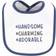 Hudson Bib and Sock Set 5-pack Handsome Charming Adorable
