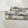 Home Collection Make A Wish 4-pack Bed Sheet Grey (259.08x228.6cm)
