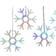 Kurt Adler Snowflake Icicle Fairy Light 30