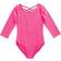 Rainbeau Moves Girl's Criss-Cross Strap 3/4 Sleeve Leotard - Pink (RB6829G)