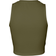 Noisy May Twiggi Cropped Sleeveless Top - Burnt Olive