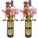 Danya B Hanging Glass Cylinder Vase 43.2cm 2pcs