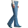 Superdry High Rise Skinny Flare Jeans - Light Blue