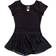 Rainbeau Moves Girl's Short Sleeve Skirted Leotard - Black (RB6533G)