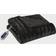 Beautyrest Heated Throw Blankets Black (177.8x127)