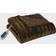 Beautyrest Heated Throw Blankets Brown (177.8x127cm)