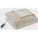 Beautyrest Heated Throw Blankets White (177.8x127cm)