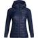 Peak Performance Helium Hybrid Down Hood Jacket Women - Blue Shadow