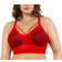 Parfait Mia Dot Wire-Free Bralette - Racing Red