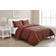 VCNY Home Kaleidoscope Quilts Orange (228.6x)