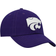 '47 Kansas State Wildcats Miata Clean Up Logo Adjustable Hat - Purple