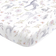 NoJo Floral Deer Fitted Crib Sheet 28x52"