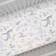 NoJo Floral Deer Fitted Crib Sheet 28x52"