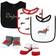 Hudson Cotton Bib and Sock Set 5-pack Bonjour
