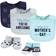 Hudson Cotton Bib and Sock Set 5-pack Boy Mothers Day