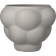 Louise Roe Bol-Maceta Balloon 05 h24 cm Ø32 cm Sanded Grey Cuenco 24cm