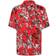 HUGO BOSS Ellino Logo Print Shirt - Open Red