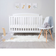 Milliard Memory Foam Dual Sided Crib & Toddler Mattress with Cotton Cove 27x52"