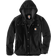 Carhartt Relaxed Fit Washed Duck Sherpa-Lined Utility Jacket - Black