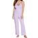 Cosabella Bella Curvy 3 Piece Set with Robe - Icy Violet