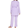 Cosabella Bella Curvy 3 Piece Set with Robe - Icy Violet