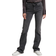 Superdry Mid Rise Slim Flare Jeans - Black