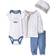 Luvable Friends Preemie Pant Bodysuit Shirt Cap 4-pack - Arrows (10169057)