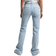 Superdry Mid Rise Slim Flare Jeans - Light Blue